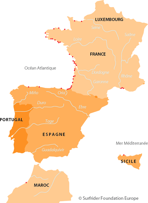  Carte des frontières de l'Espagne